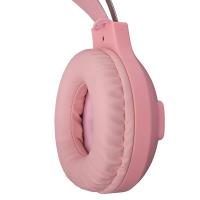 RAMPAGE RM-K44 ZENGIBAR USB 7.1 SURROUND PEMBE IŞIK EFEKTİ GAMING KULAKLIK